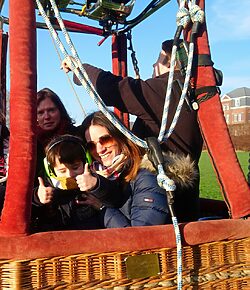 Vol en montgolfière Enfant